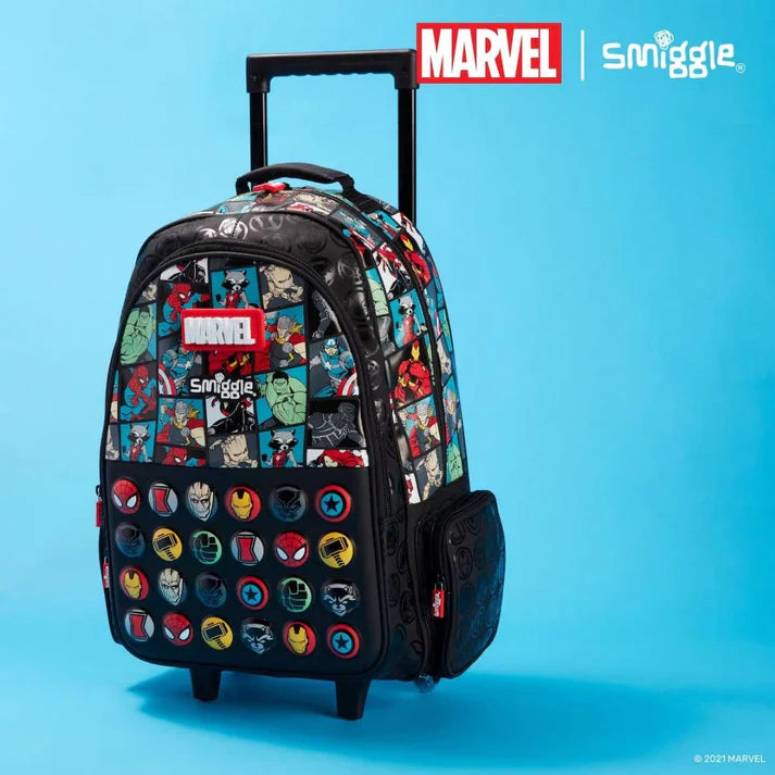 Smiggle Trolley Backpack - 18 Premium Quality - Kidspark